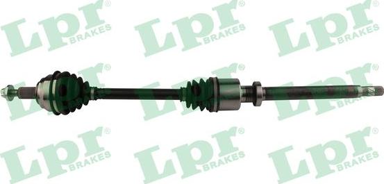 LPR DS60782 - Полуоска vvparts.bg