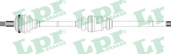 LPR DS16093 - Полуоска vvparts.bg