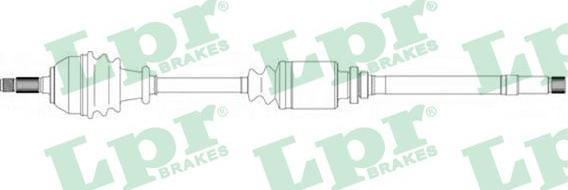 LPR DS16056 - Полуоска vvparts.bg