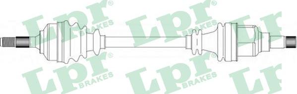 LPR DS16191 - Полуоска vvparts.bg