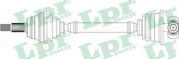 LPR DS39118 - Полуоска vvparts.bg