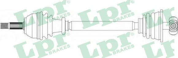 LPR DS39132 - Полуоска vvparts.bg