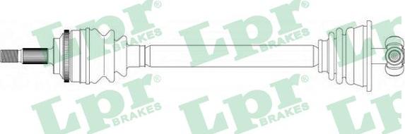 LPR DS39251 - Полуоска vvparts.bg