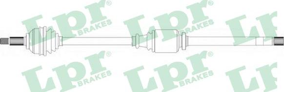 LPR DS39237 - Полуоска vvparts.bg