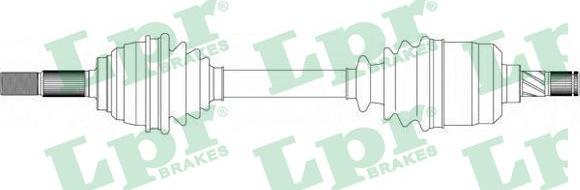 LPR DS36060 - Полуоска vvparts.bg