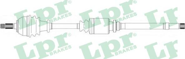 LPR DS38042 - Полуоска vvparts.bg