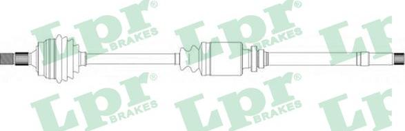 LPR DS38060 - Полуоска vvparts.bg