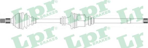 LPR DS38068 - Полуоска vvparts.bg