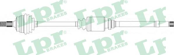 LPR DS38026 - Полуоска vvparts.bg