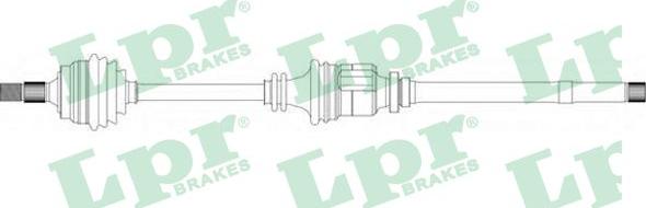 LPR DS38028 - Полуоска vvparts.bg