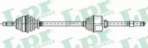 LPR DS38070 - Полуоска vvparts.bg