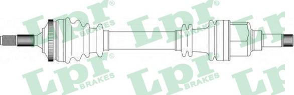 LPR DS38140 - Полуоска vvparts.bg