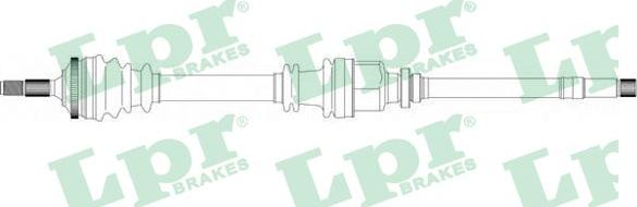 LPR DS38138 - Полуоска vvparts.bg