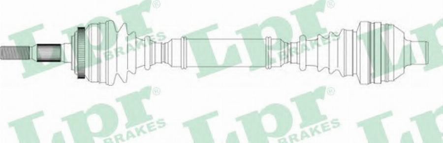 LPR DS37039 - Полуоска vvparts.bg