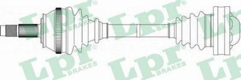 LPR DS20048 - Полуоска vvparts.bg