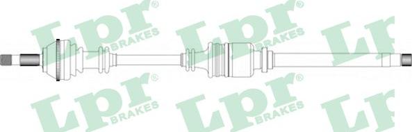 LPR DS20142 - Полуоска vvparts.bg