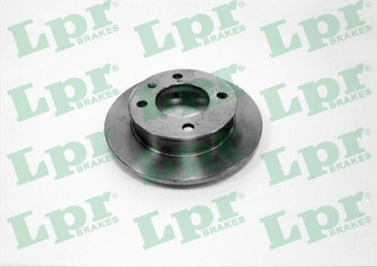 LPR F1071P - Спирачен диск vvparts.bg