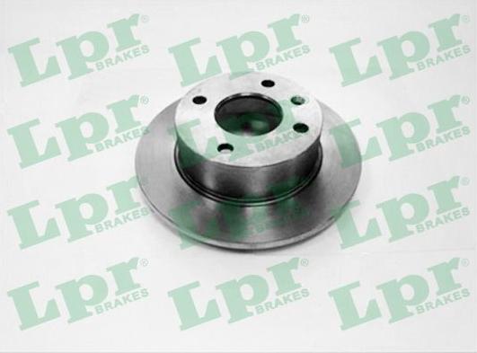 LPR F1261P - Спирачен диск vvparts.bg