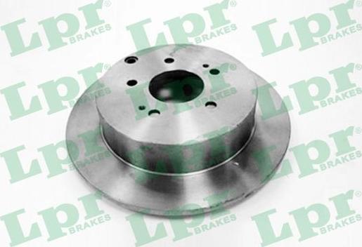 LPR M1014P - Спирачен диск vvparts.bg