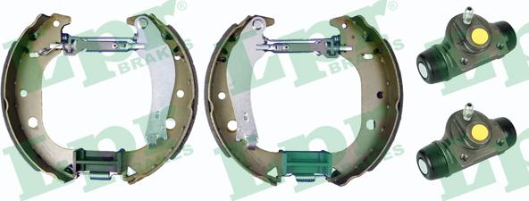 LPR OEK573 - Комплект спирачна челюст vvparts.bg