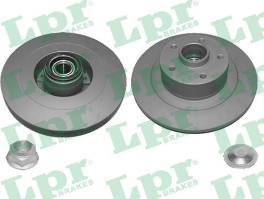 LPR R1045PRCA - Спирачен диск vvparts.bg