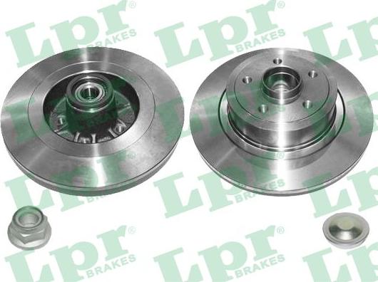 LPR R1048PCA - Спирачен диск vvparts.bg