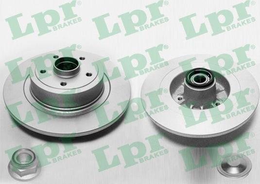 LPR R1048PRCA - Спирачен диск vvparts.bg