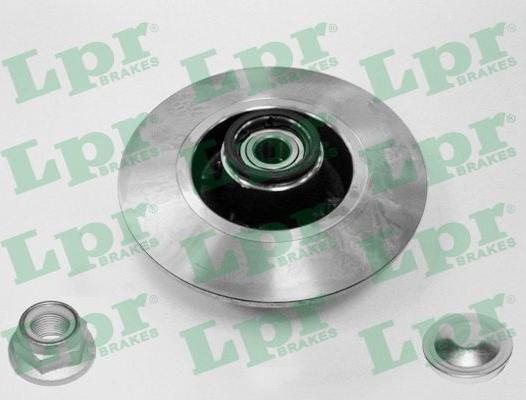 LPR R1005PCA - Спирачен диск vvparts.bg
