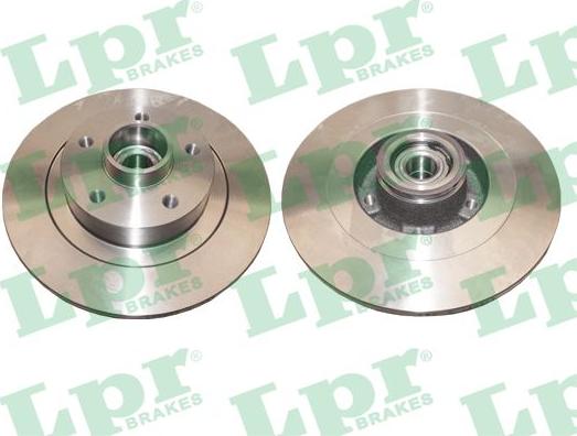 LPR R1080PCA - Спирачен диск vvparts.bg