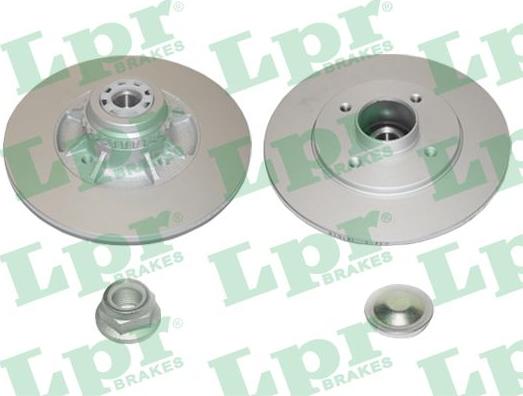 LPR R1034PRCA - Спирачен диск vvparts.bg