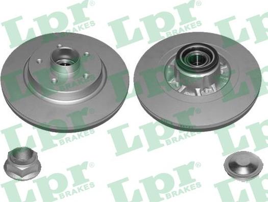 LPR R1033PRCA - Спирачен диск vvparts.bg