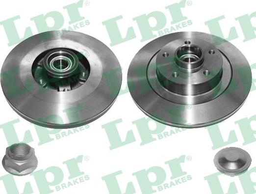 LPR R1032PCA - Спирачен диск vvparts.bg