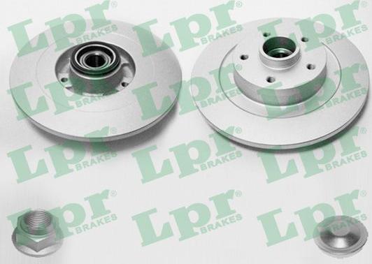 LPR R1032PRCA - Спирачен диск vvparts.bg