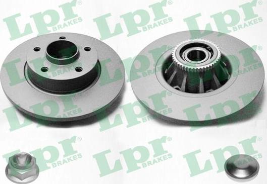 LPR R1020PRCA - Спирачен диск vvparts.bg