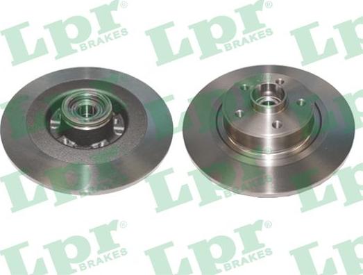 LPR R1022PCA - Спирачен диск vvparts.bg