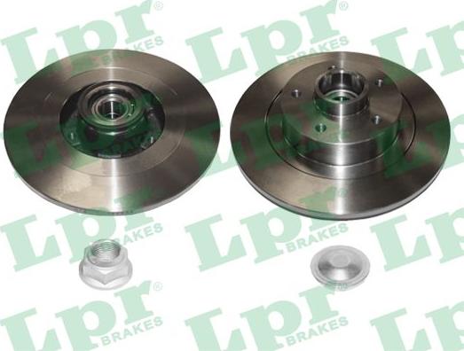 LPR R1079PCA - Спирачен диск vvparts.bg