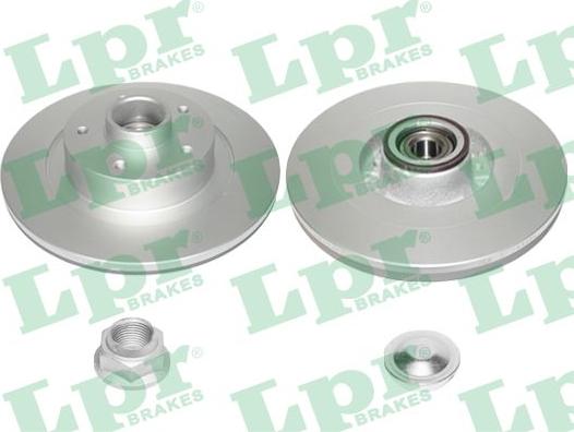 LPR R1079PRCA - Спирачен диск vvparts.bg