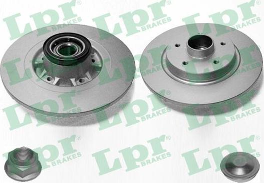 LPR R1070PRCA - Спирачен диск vvparts.bg