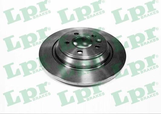 LPR V1009P - Спирачен диск vvparts.bg