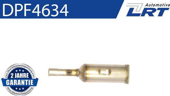 LRT DPF4634 - Филтър за сажди / твърди частици, изпускателна система vvparts.bg