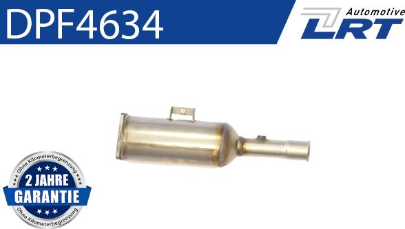 LRT DPF4634 - Филтър за сажди / твърди частици, изпускателна система vvparts.bg