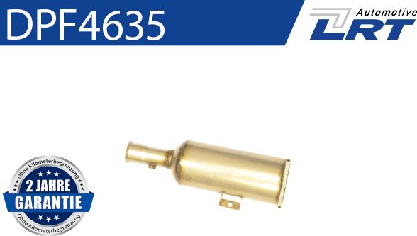 LRT DPF4635 - Филтър за сажди / твърди частици, изпускателна система vvparts.bg