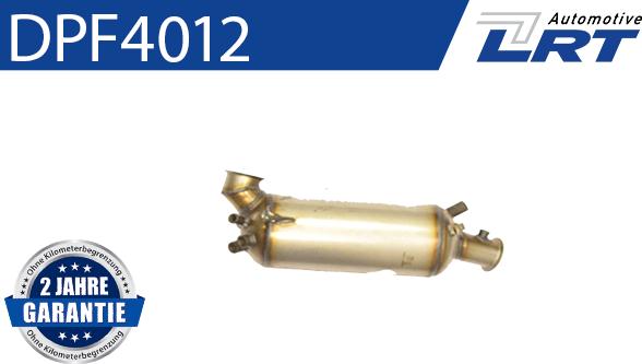 LRT DPF4012 - Филтър за сажди / твърди частици, изпускателна система vvparts.bg