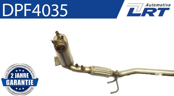 LRT DPF4035 - Филтър за сажди / твърди частици, изпускателна система vvparts.bg