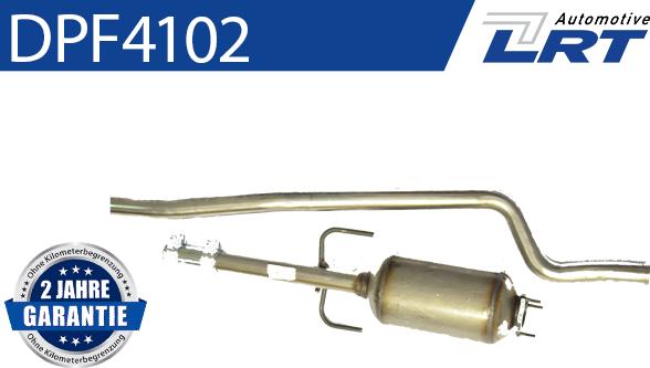 LRT DPF4102 - Филтър за сажди / твърди частици, изпускателна система vvparts.bg