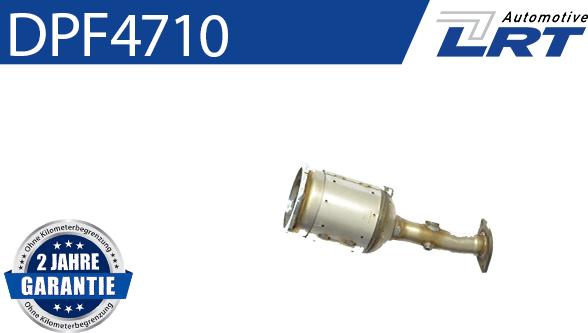 LRT DPF4710 - Филтър за сажди / твърди частици, изпускателна система vvparts.bg