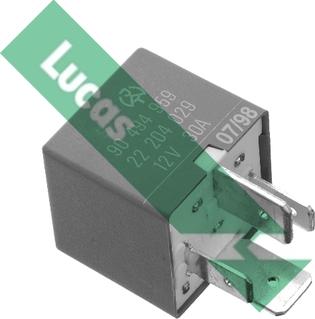 LUCAS FDB9506 - Реле, горивна помпа vvparts.bg