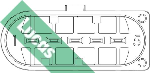LUCAS FDM5035 - Въздухомер-измерител на масата на въздуха vvparts.bg