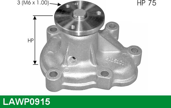 LUCAS LAWP0915 - Водна помпа vvparts.bg