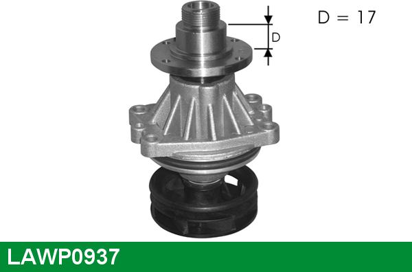 LUCAS LAWP0937 - Водна помпа vvparts.bg